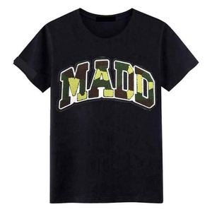 เสื้อยืดปักลาย Chenille สำหรับผู้ชายเสื้อผ้าแนวสตรีทน้ำหนักเบาดีไซน์ใหม่จากปากีสถาน - Product Image 1