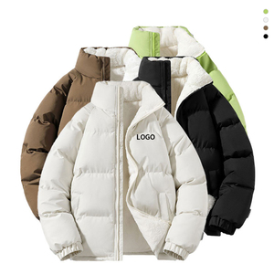 แจ็กเก็ตทรงพองทำจากผ้าใบสำหรับผู้หญิงแจ็คเก็ตทรงพองขนาดใหญ่สำหรับฤดูหนาวโลโก้ออกแบบได้ตามต้องการ - Product Image 6