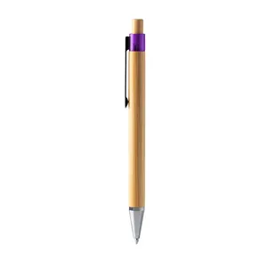 Penna a Sfera in Bambù Heliconia Personalizzata, Gadget Promozionale - Product Image 2