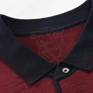 เสื้อโปโลผู้ชายสีตามสั่ง สำหรับผู้ใหญ่ เสื้อโปโลผู้ชายน้ำหนักเบา เสื้อโปโลใส่หน้าร้อน - Product Image 4