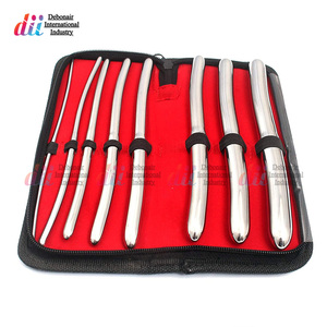 Ensemble de 8 dilatateurs Hegar en acier inoxydable (3mm à 18mm) pour la massothérapie et les soins personnels, instrument médical. - Product Image 4