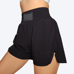 Short de boxe d'entraînement personnalisé pour femmes Short de combat respirant OEM avec impression de logo et fabrication de marque privée - Product Image 2