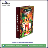 Libro Religioso de Krishna, Diseño Personalizado de Última Generación, Borde Perfecto, Tapa Dura A5, Arte Elegante, Nuevo Empaque Impreso