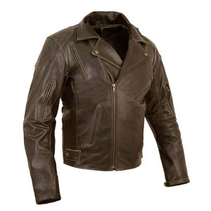 2025 nouveaux hommes moto coupe-vent veste manteau grande taille hommes veste en cuir rabattre vestes en cuir pour hommes - Product Image 3