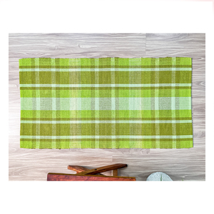 Compre alfombras de trapo personalizadas hechas de algodón 100% para uso doméstico Fabricación en India Precios al por mayor por exportadores - Product Image 3