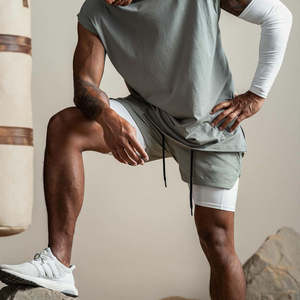 Cotton <b>Men'S</b> <b>Tank</b> <b>Tops</b> Gym Fitness Wear 100% Cotton Gym <b>Tank</b> <b>Top</b> Muscle Fit Curved Hem Fitness Shirts Workout <b>Men'S</b> <b>Tank</b> <b>Tops</b> - Product Image 2