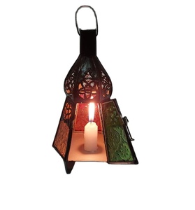 High Quality Handmade Etiquette Candle Holder <b>Black</b> Metal Candle Holder Handmade Coustmized Moroccan <b>Lantern</b> - Product Image 1