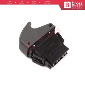 Interruttore singolo alzacristalli BDP854 a 5 pin colore grigio per Kangoo Scenic Megane Logan MK1 <span class=keywords><strong>Clio</strong></span> Scenic MK2 7700838099 - Product Image 5