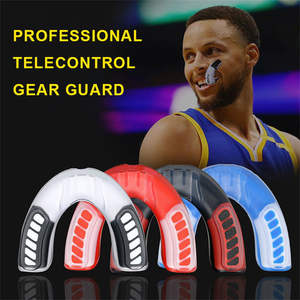 Protector bucal deportivo con logotipo personalizado para fútbol, boxeo, baloncesto, antironquidos, dientes de molienda con estuche - Product Image 4