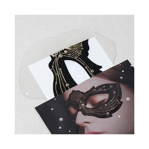 KISSMUSES-Mascarilla antiarrugas de algodón orgánico para ojos, máscara antiarrugas para piel sin arrugas Goddess Eye - Product Image 1