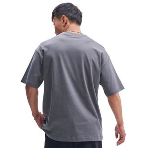 เสื้อยืดผู้ชายวินเทจสำหรับฤดูร้อนคุณภาพสูงผ้าคอตตอน100% ระบายอากาศสีดำสไตล์ฮิปฮอปไซส์ใหญ่พิเศษ - Product Image 4