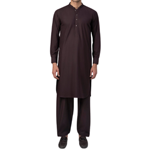 <b>Men</b> Afghani <b>Shalwar</b> <b>Kameez</b> 2025 OEM Custom Colors Sizes Best Selling Slim Fit Stretchable Quick Dry Party Wear Muslim Fashion - Product Image 1
