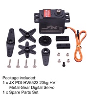 Servomoteur numérique en plastique JX PDI-HV5523MG HV avec engrenages métalliques, 23KG, 8.4V, 0.16 sec, 1:8, 1:10, pour voitures RC, avions et pièces de jouets