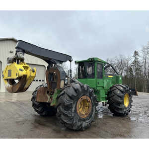 Chargeur frontal à usage agricole avec pince à fourche en bois - Product Image 6