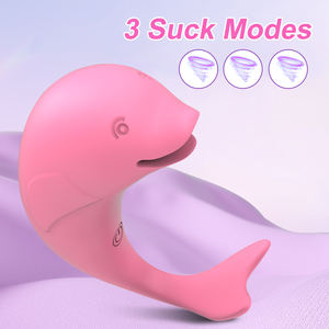 Yeni yunus yumuşak silikon vibratör 10 emme ve titreşim desenleri klitoral emme vibratör taşınabilir çift uçlu oyuncaklar - Product Image 3