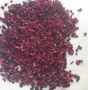 Hoge Kwaliteit Multipurpose Industrie Gebruik Natuurlijke Gedroogde Rode Rose Petal Voor Gebruik In Cosmetische Voedsel Producten