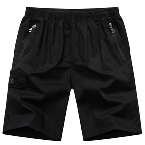 Vente en gros d'usine de pantalons d'été pour hommes Shorts de plage décontractés de grande taille en pur coton Shorts de plage en pur coton moyen - Product Image 5