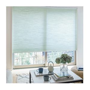 Decowin Chất lượng cao tùy chỉnh <span class=keywords><strong>26mm</strong></span> ánh sáng-lọc Sheer Shades hiện đại tổ ong rèm ngang được xây dựng trong con lăn đồng bằng - Product Image 1