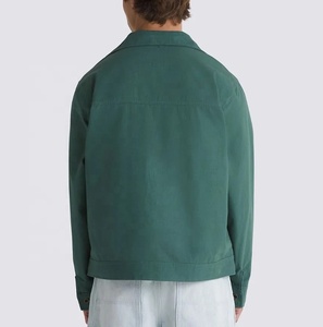 OEM Vente en gros 2025 Veste brodée de haute qualité Veste en toile denim Veste respirante personnalisée pour homme - Product Image 4