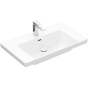 Meuble-lavabo V&B Blanc VILLEROY & BOCH Subway 3.0 800x470mm avec Lave-vaisselle à Gauche et à Droite pour Votre Espace - Product Image 3