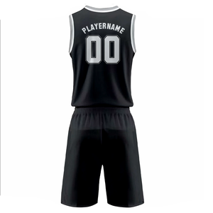 Tissus en polyester 100% de haute qualité avec logo USA pour hommes, uniforme de basket-ball réversible sublimé, vente en gros sur mesure - Product Image 6