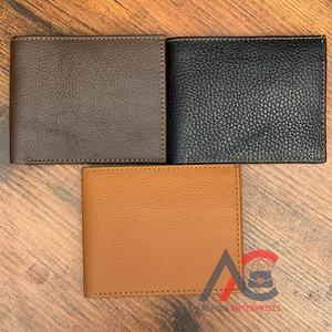 Cartera corta de tendencia de nuevo diseñador para hombre, nuevo monedero de cuero de vaca genuino antirrobo, tarjetero, bolsillo para dinero, el mejor regalo para hombres - Product Image 1