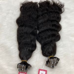 Wholesale 100% Natural Vietnamese Remy Hair Extensions Clip-in Wavy Loose Deep Wave Virgin Cuticle Aligned Tape Chinese Hair - Product Image 6