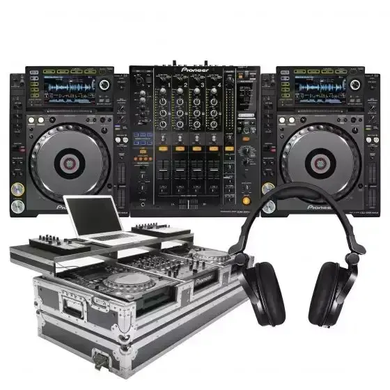 ข้อตกลงส่วนลด F0R ใหม่ทั้งหมด 2x CDJ-2000NXS2 + DJM-900NXS2 เสียงระดับมืออาชีพ DJ Controller คอนโซลเสียงมิกเซอร์