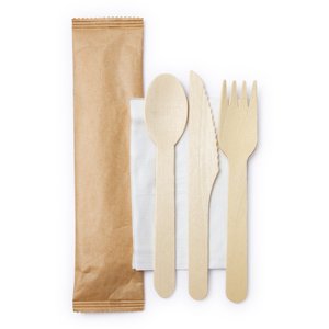 Venta directa del fabricante, cuchara de madera desechable ecológica de 160mm, vajilla biodegradable y compostable para fiestas - Product Image 4