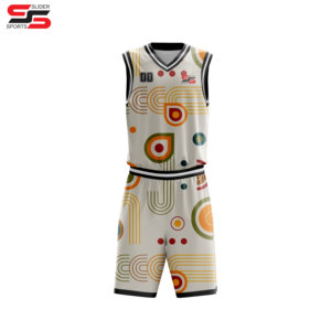 Kit d'uniformes de basket-ball sublimé imprimé numériquement pour hommes et femmes ensemble maillot et short de haute qualité - Product Image 1