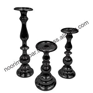 Portavelas de aluminio de alto pulido más vendido en pieza decorativa elegante de estilo antiguo para decoración del hogar - Product Image 4