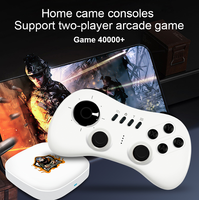 Console de jeux vidéo Stick Lite 4K HD Y1, 64 Go, double manette sans fil pour 40000 jeux rétro, cadeau de Noël pour enfant