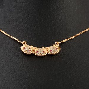 Women's Fancy Chain <b>Locket</b> - Golden - Product Image 2