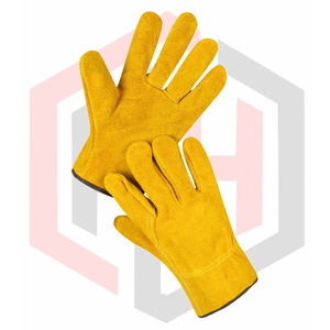 Ventas calientes Trabajo industrial Horno resistente al corte Guantes DE TRABAJO anticalor De cuero resistente - Product Image 3