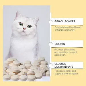 OEM/ODM CatImmuneWellness Golosinas Blandas <span class=keywords><strong>de</strong></span> Aceite <span class=keywords><strong>de</strong></span> Pescado para <span class=keywords><strong>Perros</strong></span> y Gatos - Apoyo Inmunológico con Vitaminas y Minerales, Sin Granos, Absorción Rápida - Product Image 2