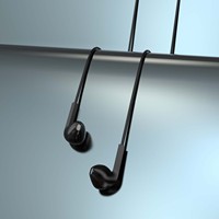 JACK AURICULAIRE EP-281 NEGRO avec INTERFACE 3.5MM