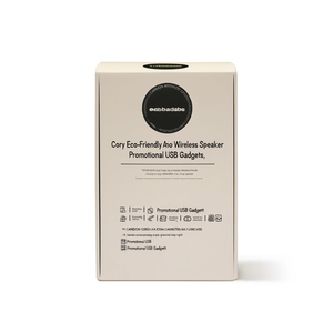Altoparlante Wireless in Bambù Ecologico Cory, Gadget USB Promozionale - Product Image 3