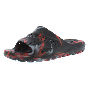 Skechers foamies รองเท้าเด็กผู้ชายสี: ดำ/เทา/แดง100% ของแท้ - Product Image 1