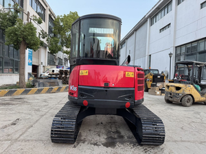 Mini-excavatrice sur chenilles en caoutchouc Vio55-6B de 5,5 tonnes, excavatrice compacte sur chenilles avec godet pour la construction - Product Image 3