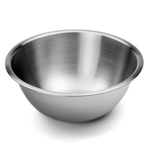 Bol de mélange en acier inoxydable avec couvercle pour aliments fruitiers, stockage de qualité supérieure, bol de mélange profond, utilisation quotidienne, cuisine, hôtel, plateau de table - Product Image 6