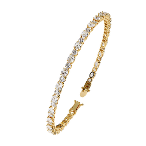 18K <b>Gold</b> Lab Grown Diamond Bracelet <b>Bangle</b> for Women Engagement Wedding Fine Jewelry IGI Certified Luxury Elegant Premium - Product Image 1