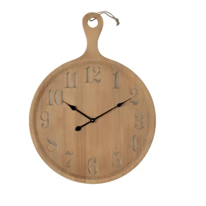 Reloj de pared decorativo de inspiración vintage para decoración clásica del hogar Reloj de pared decorativo antiguo con madera rústica - Product Image 1