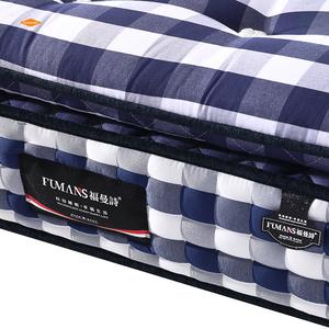 Hypo-alerjenik lüks 5 yıldızlı otel yün hammadde yatak 12in grafen Fiber el yapımı yastık üst yaylı şilte - Product Image 3