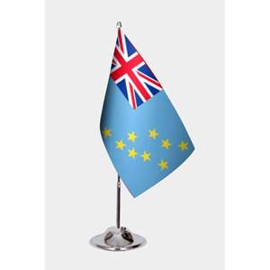 Tuvalu Custom Garden Flag Digital Printing Nylon <b>Plastic</b> Polyester Vinyl Silk Material Custom Logo Automotive Insurance Industry - Product Image 1