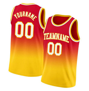 Maillots et shorts de basket-ball réversibles de dernière génération, respirants, à séchage rapide, grande taille, 100% polyester, personnalisables, prix abordable - Product Image 4