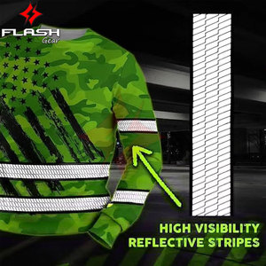 Camisa de Trabajo de Seguridad Reflectante con Nombre Personalizado, ANSI Clase 1, Impermeable, Poliéster/Algodón, Alta Visibilidad, Impresión por Sublimación para Corredores - Product Image 3