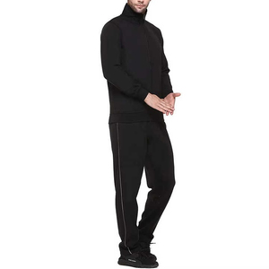 Ensemble de survêtements de sport de jogging à capuche léger pour hommes 100% coton bon pour l'hiver - Product Image 6