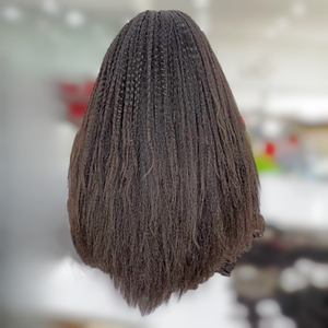 Peluca de color natural recto Yaki Cabello humano vietnamita - Product Image 2