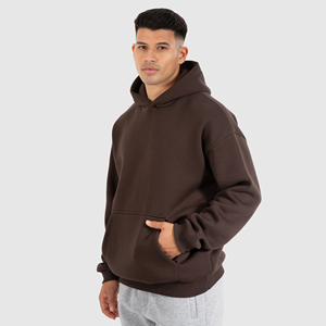 High Quality Oversize Men's Hoodie Custom Plus Size Fashion Streetwear Made Fleece Polyester/Cotton Breathable Winter <b>Embossed</b> - Product Image 3