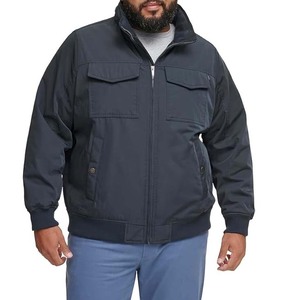 Veste de travail pour homme respirante, entièrement personnalisée, avec fermeture éclair en coton et logo personnalisé, nouvelle conception de printemps, couleur tendance - Product Image 6